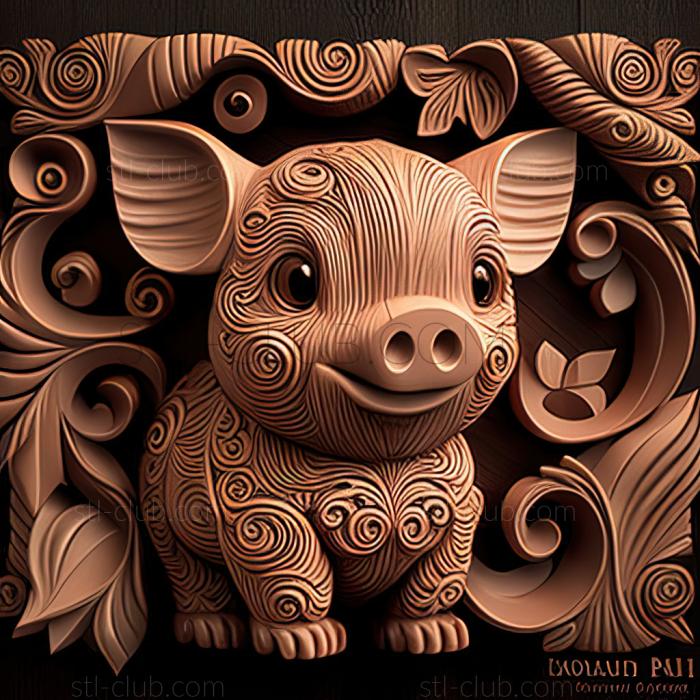 st Piglet Pua from Moana